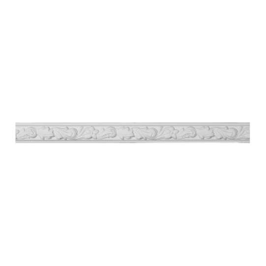2in.H x  7/8in.P x 94 1/2in.L  Sussex Floral Panel Moulding